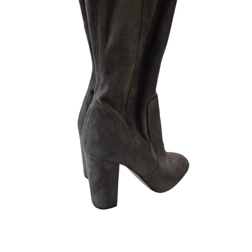 Ivanka‎ Trump Over-The-Knee Suede Boots - Brown, Size 7.5M